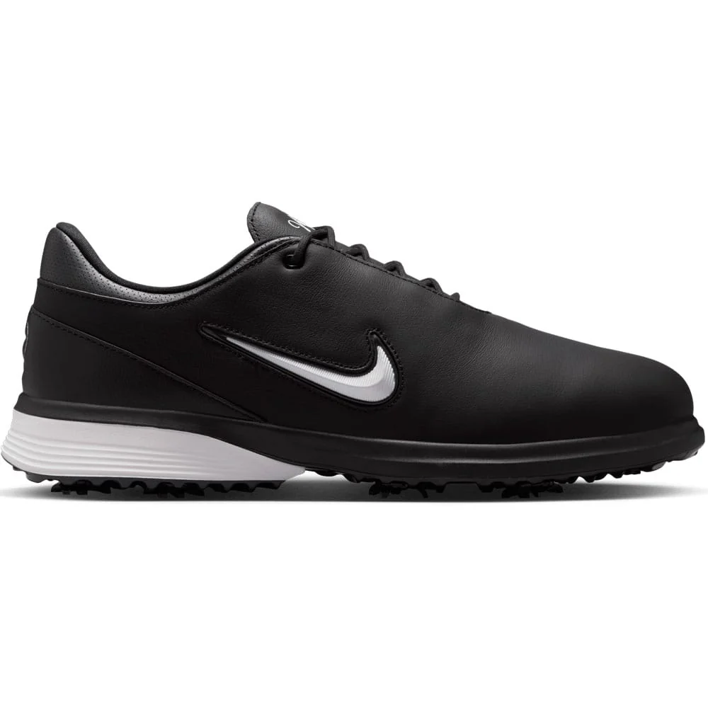 Nike Victory Tour 4 Spiked Shoes - Black/White/Dark Smoke Grey