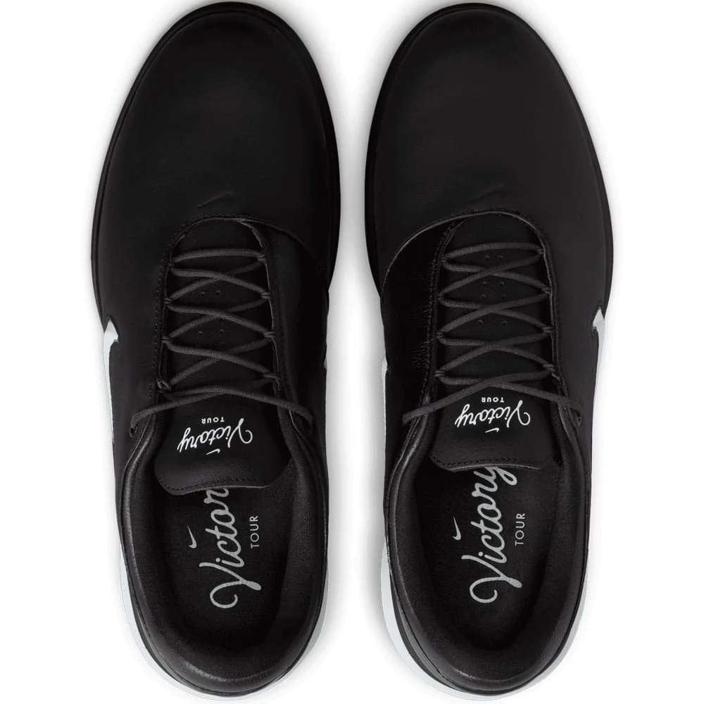 Nike Victory Tour 4 Spiked Shoes - Black/White/Dark Smoke Grey - Image 4