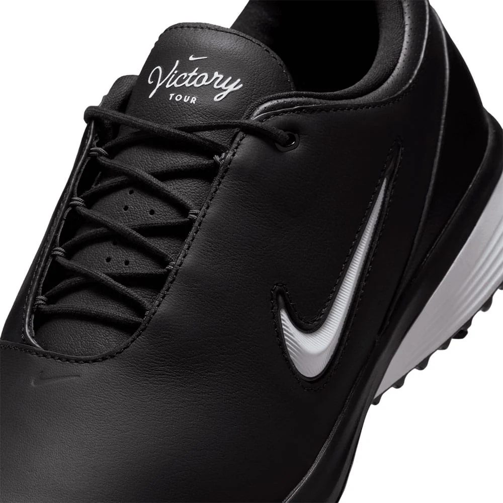 Nike Victory Tour 4 Spiked Shoes - Black/White/Dark Smoke Grey - Image 7