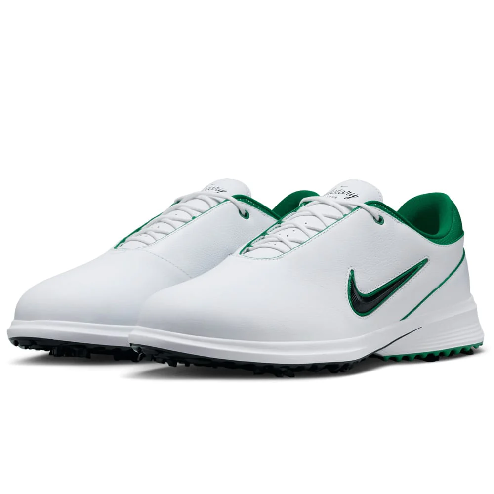 Nike Victory Tour 4 Spiked Shoes - White/Black/Malachite - Image 7