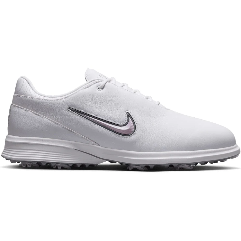 Nike Victory Tour 4 Spiked Shoes - White/Bleached Lilac/White/Cool Grey