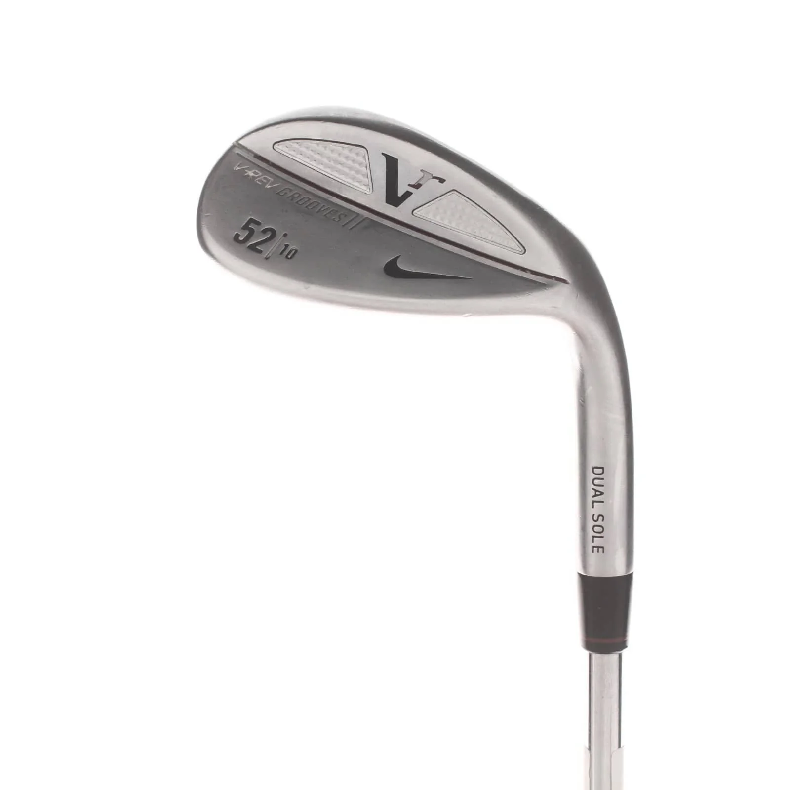 Nike Vr V-Rev Grooves Steel Mens Right Hand Gap Wedge 52* 10 Bounce Stiff - Dynamic Gold S400