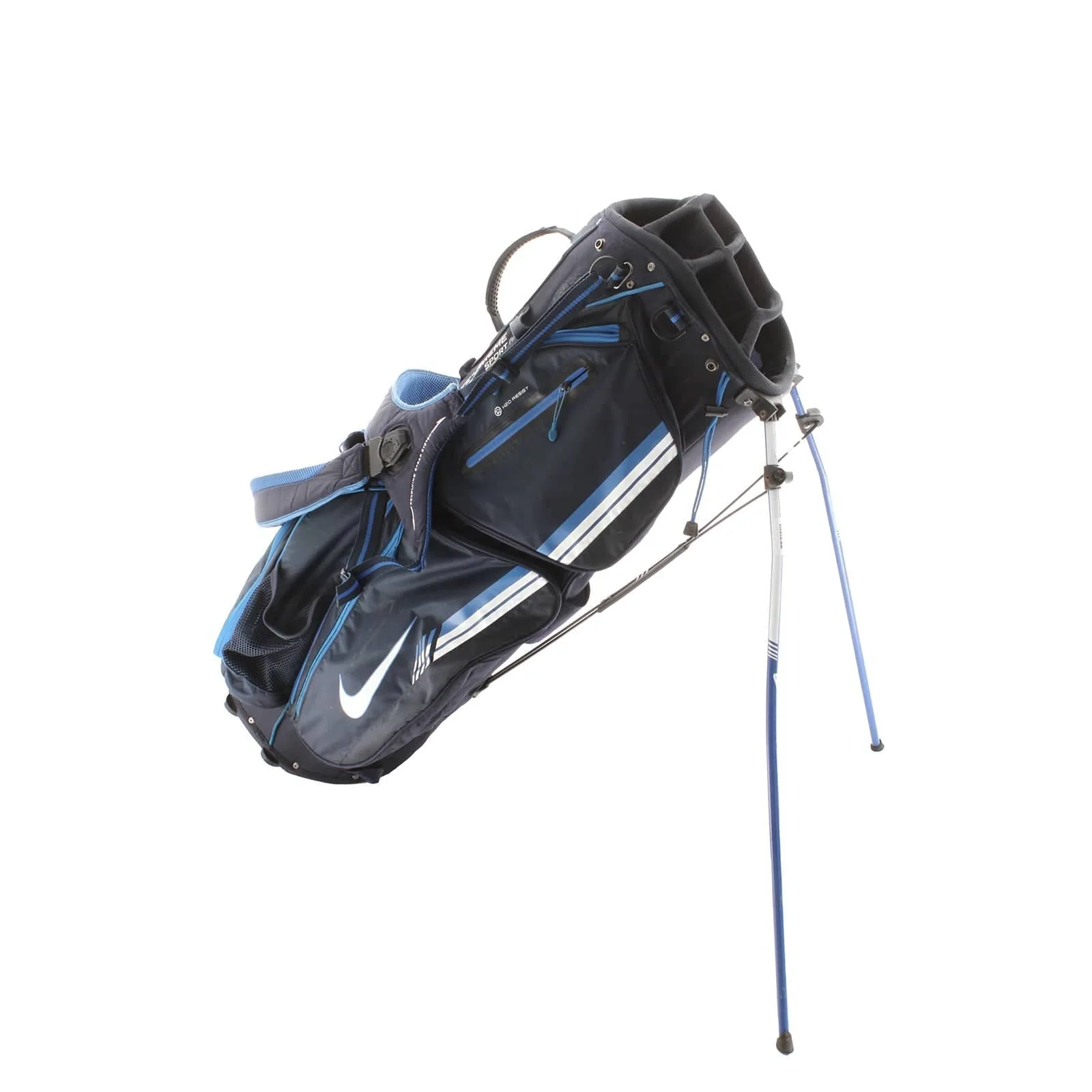 Nike Xtreme Sport IV Stand Bag - Blue/White - Image 5