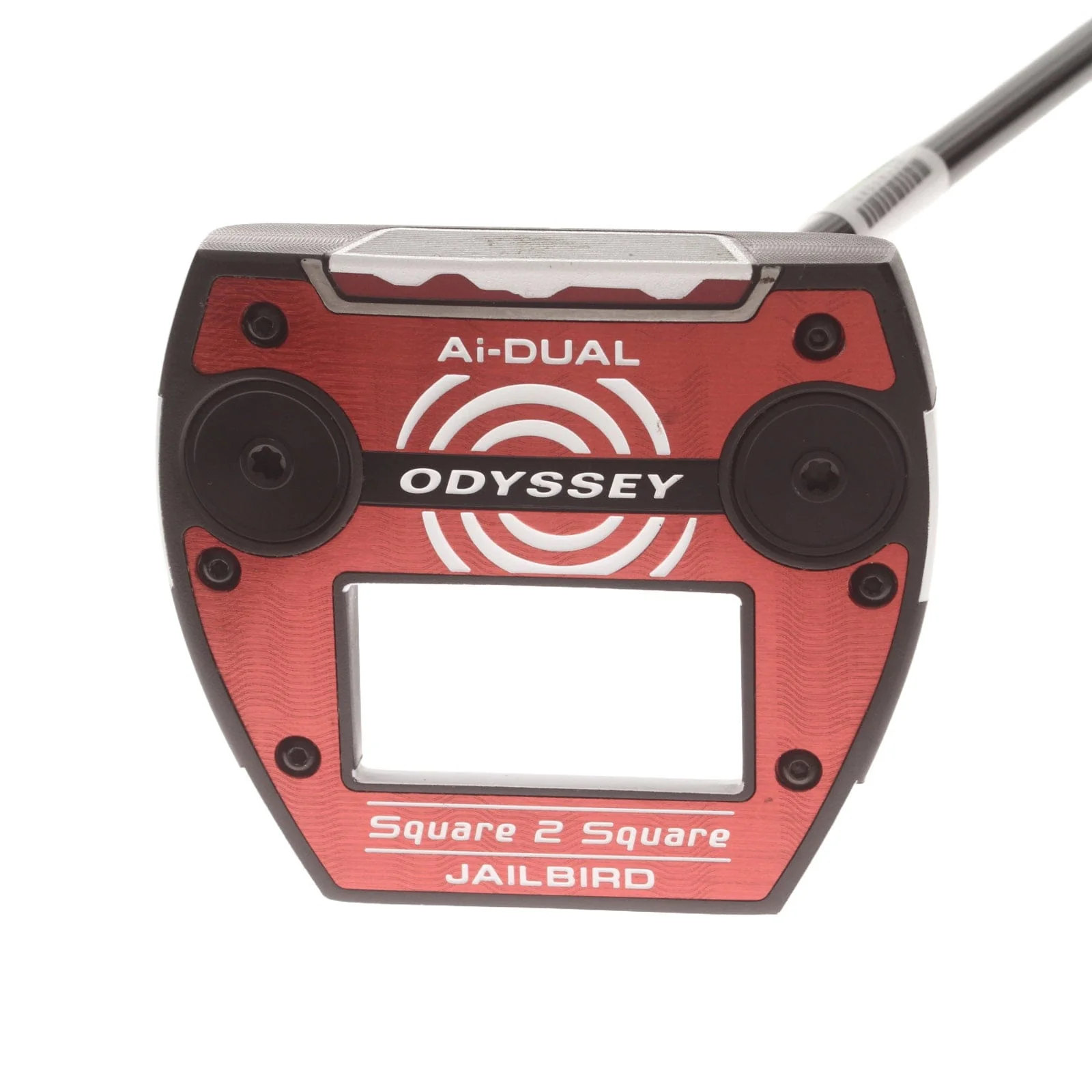 Odyssey Ai-DUAL Sqaure 2 Sqaure Jailbird Mens Right Hand Putter 34.5" Mallet Stroke Lab 120 - Odyssey Tri-Hot - Image 2