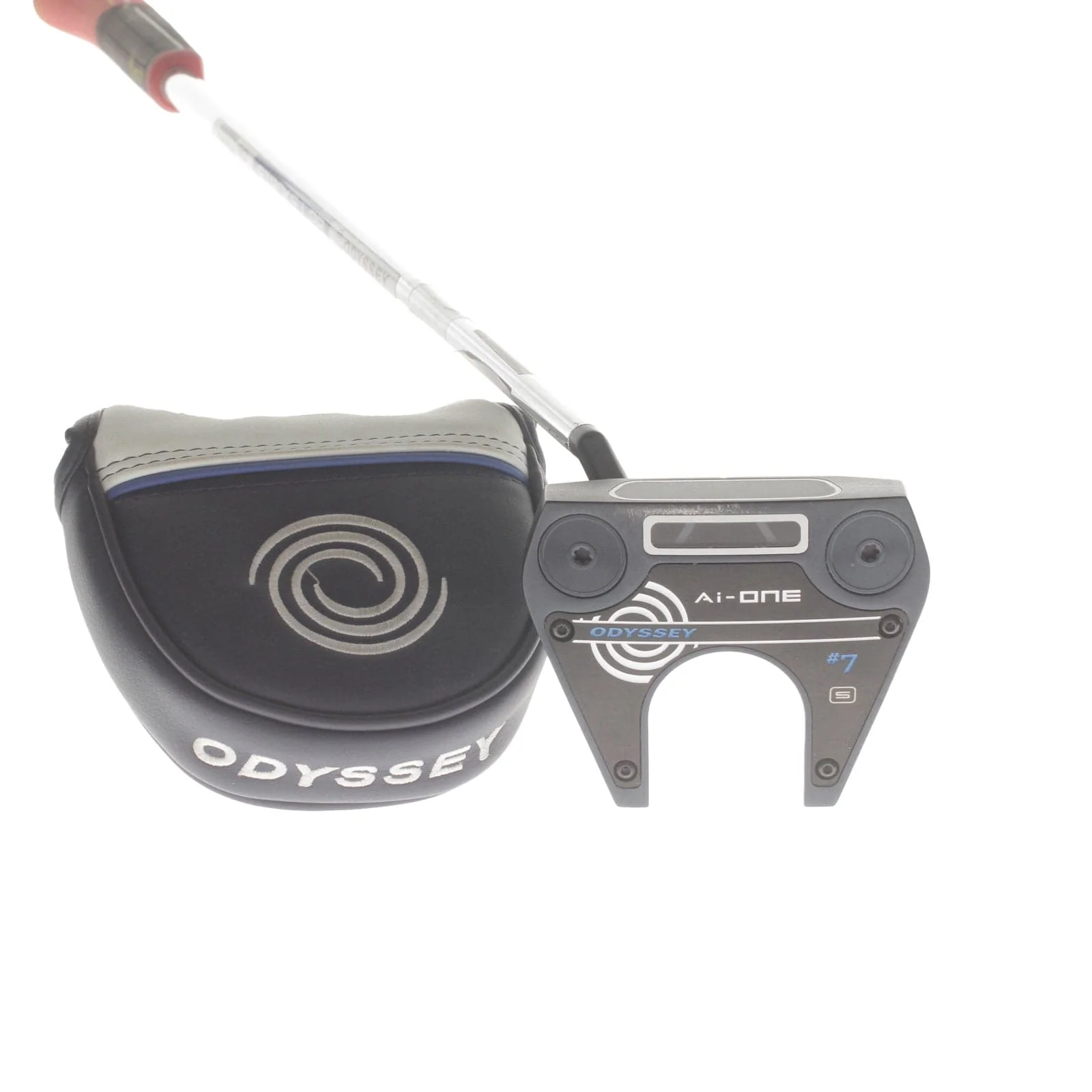 Odyssey Ai-One #7 Mens Left Hand Putter 34" Mallet Stroke Lab SL90 - Golf Pride Tour SNSR