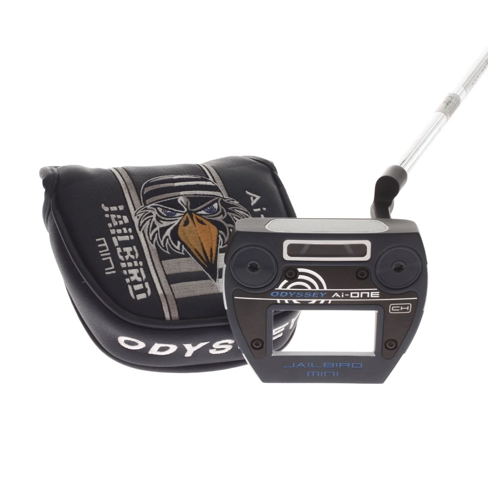 Odyssey Ai-One Jailbird Mini Mens Right Hand Putter 35.5" Mallet  - Odyssey