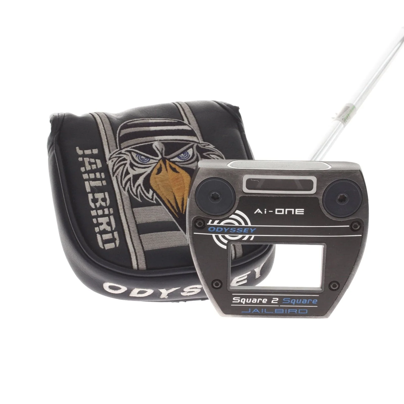 Odyssey Ai-One Square 2 Square Jailbird Mens Right Hand Putter 34" Mallet  - Odyssey