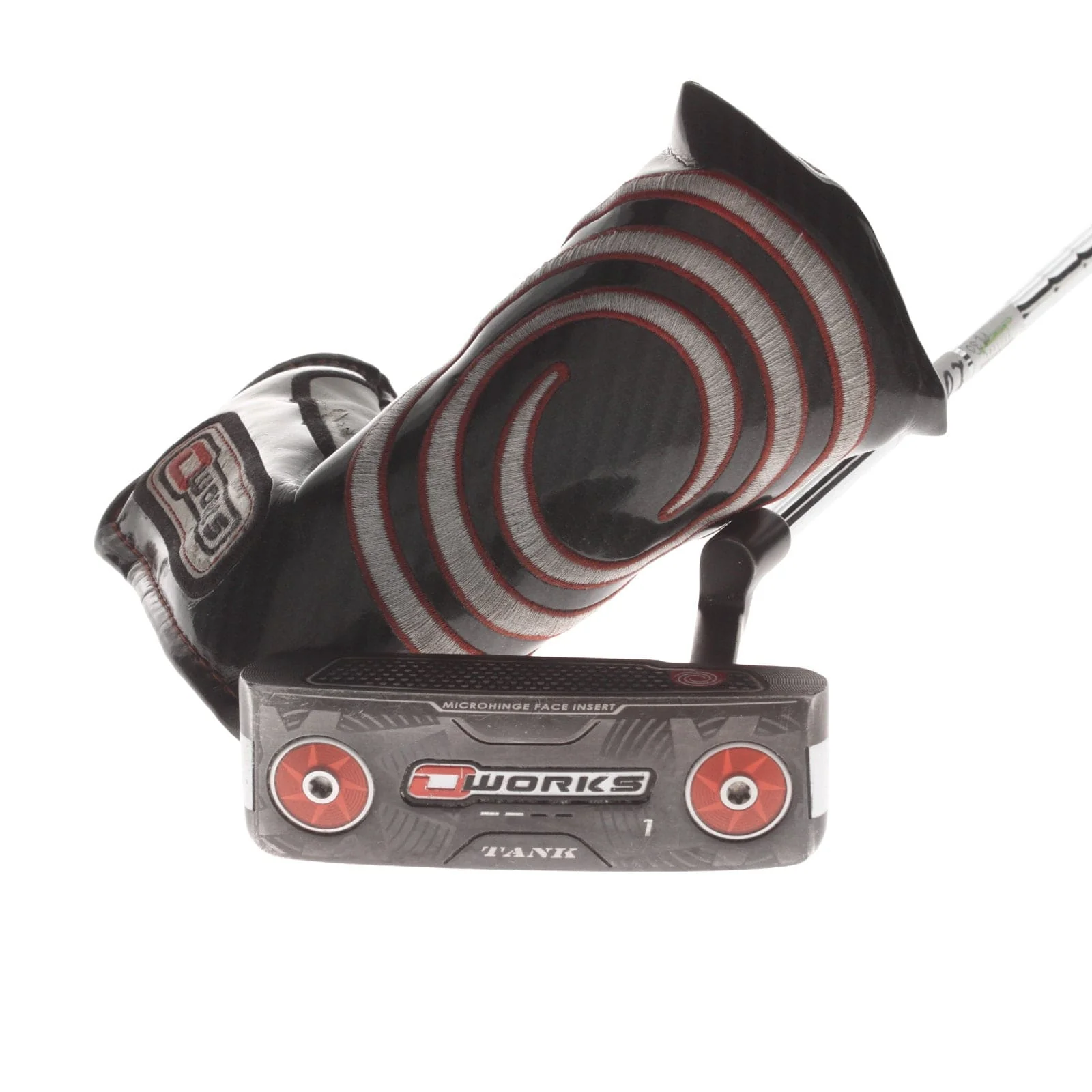 Odyssey O-Works Tank 1 Mens Right Hand Putter 37.5" Blade - Super Stroke Flatso 17