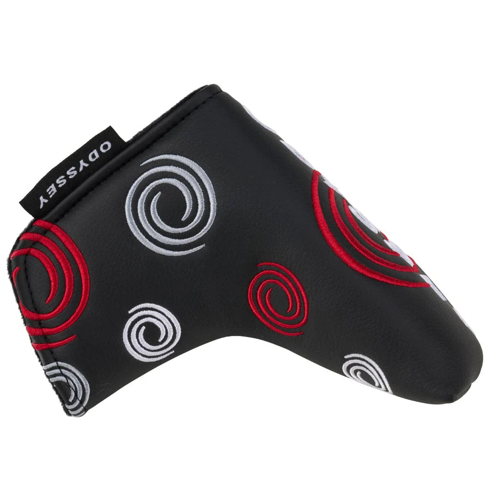 Odyssey Swirl Blade Putter Headcover - Black - Image 2