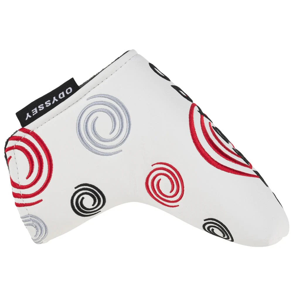 Odyssey Swirl Blade Putter Headcover - White - Image 2