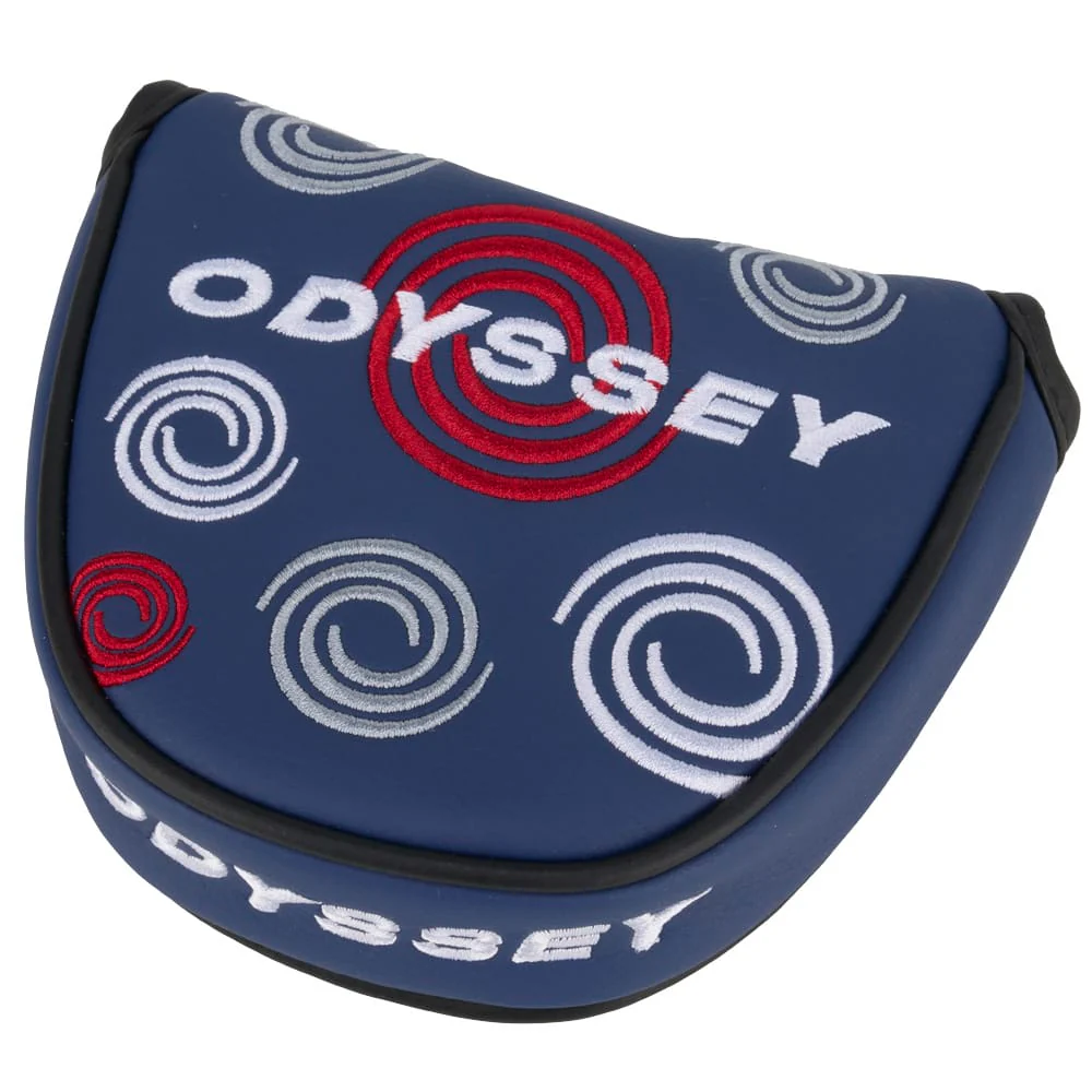 Odyssey Swirl Mallet Putter Headcover - Navy