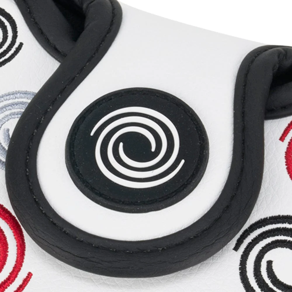 Odyssey Swirl Mallet Putter Headcover - White - Image 4
