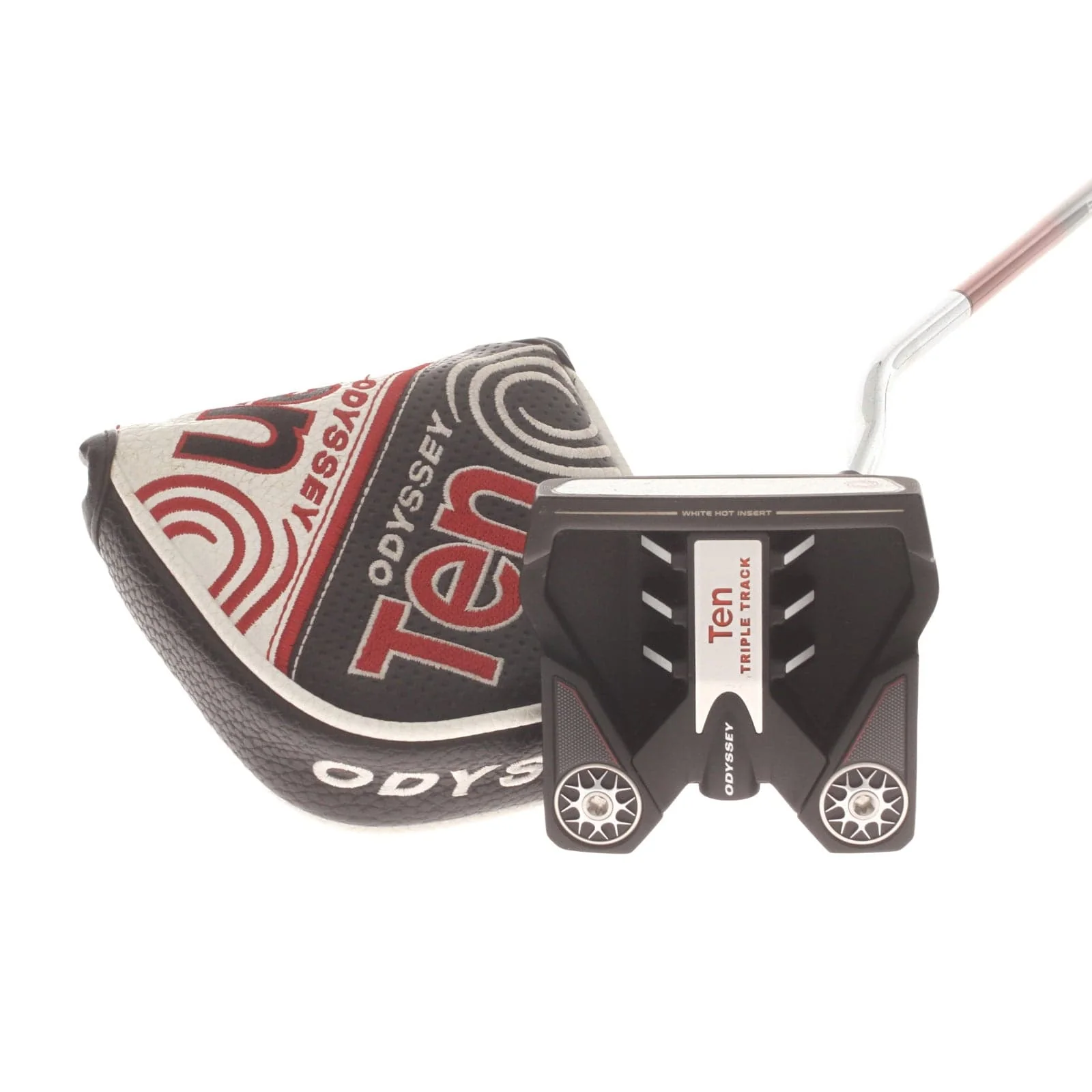 Odyssey Ten Triple Track Mens Right Hand Putter 34" Mallet - Super Stroke Flatso 1.0