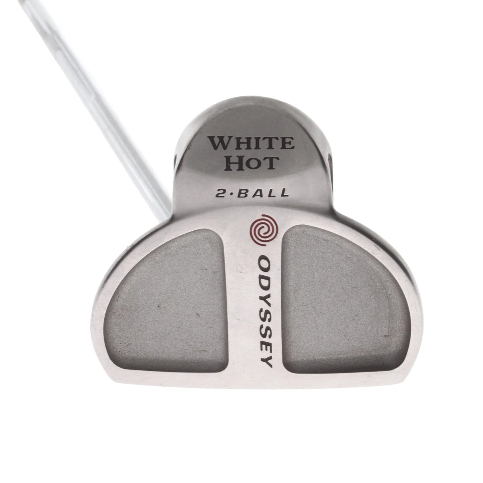 Odyssey White Hot 2-Ball CS Mens Right Hand Putter 33" Mallet - Winn Lite