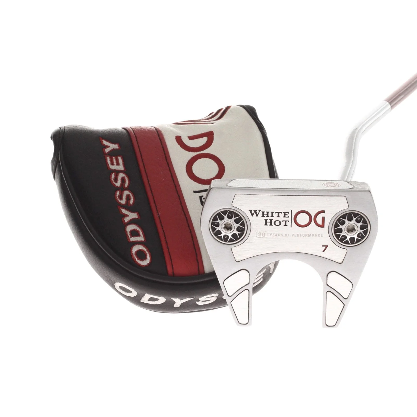 Odyssey White Hot OG 7 Mens Right Hand Putter 33" Mallet 3* - Odyssey Piatol
