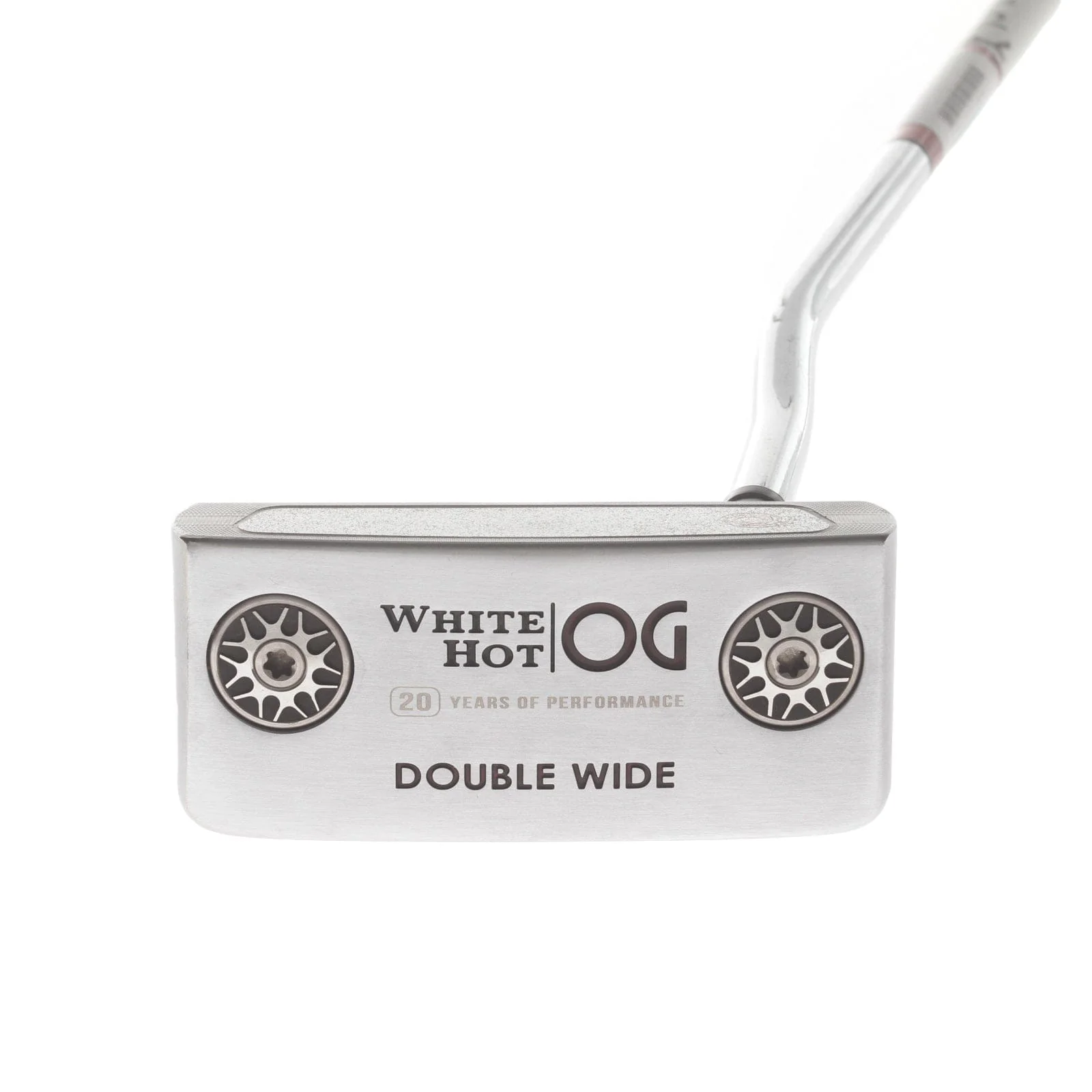 Odyssey White Hot OG Double Wide Mens Right Hand Putter 34.5" Mid-Mallet - Golf Pride Reverse Taper - Image 2