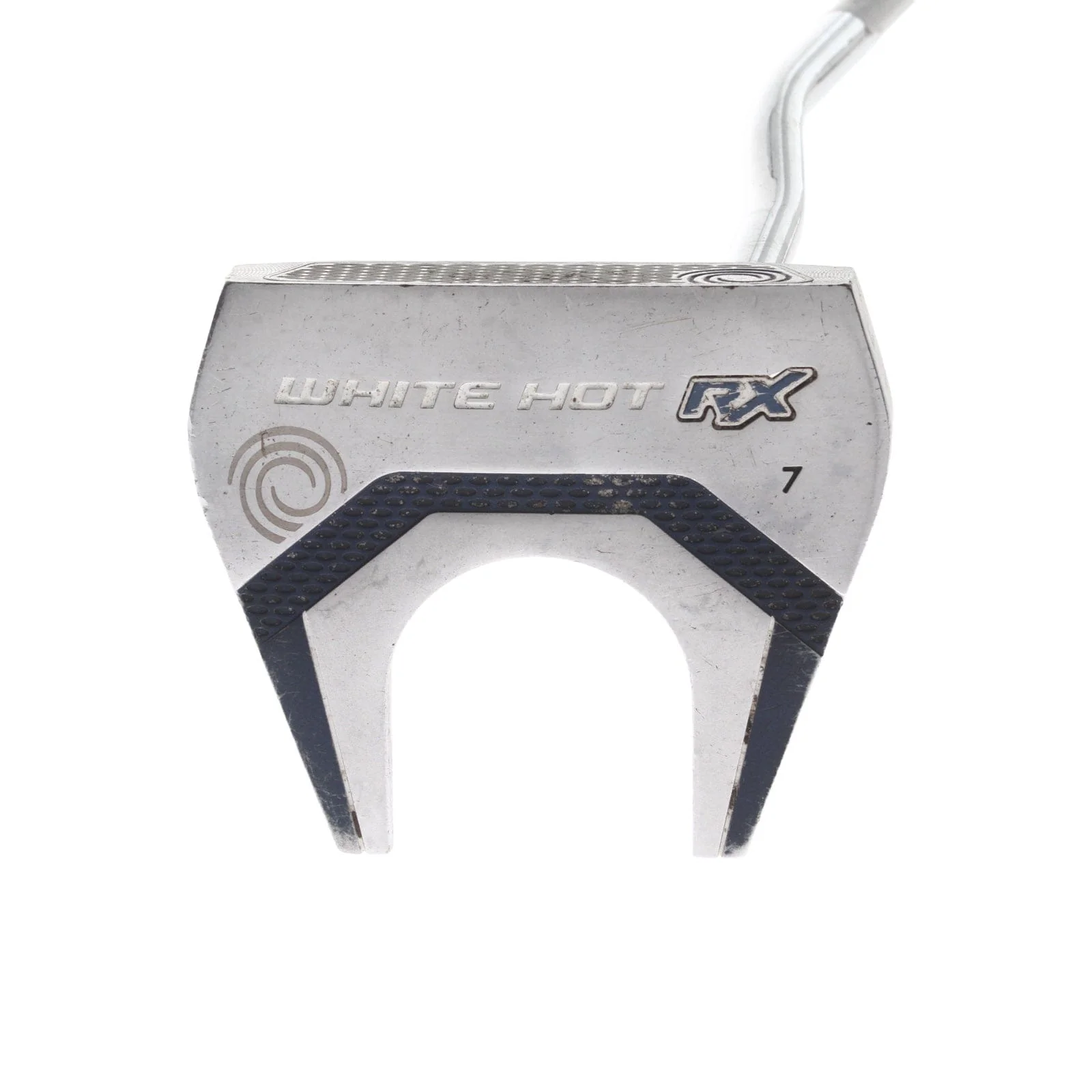 Odyssey White Hot RX 7 Mens Right Hand Putter 34" Mallet - Golf Pride Tour SNSR