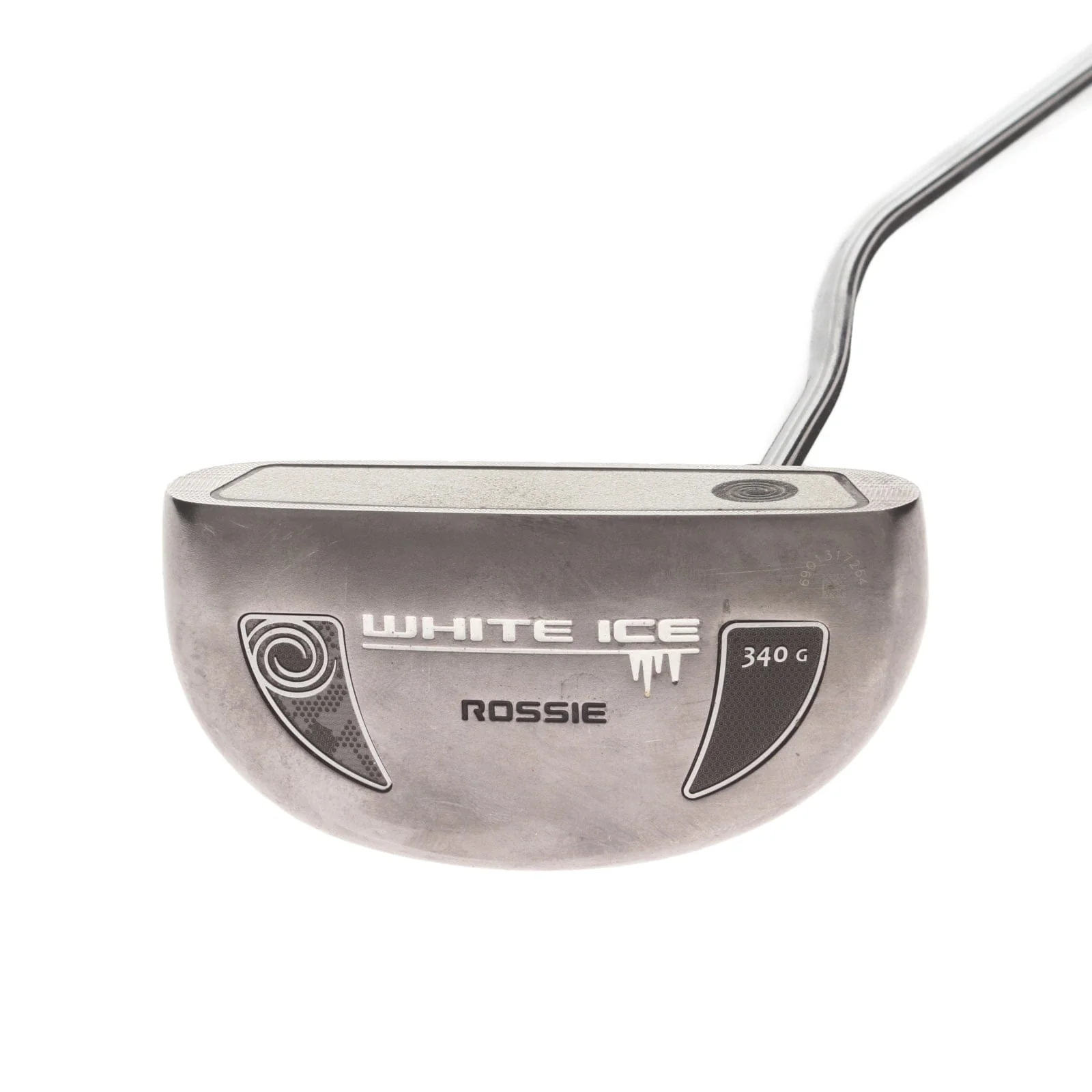 Odyssey White Ice Rossie Mens Right Hand Putter 35" Mallet - Super Stroke