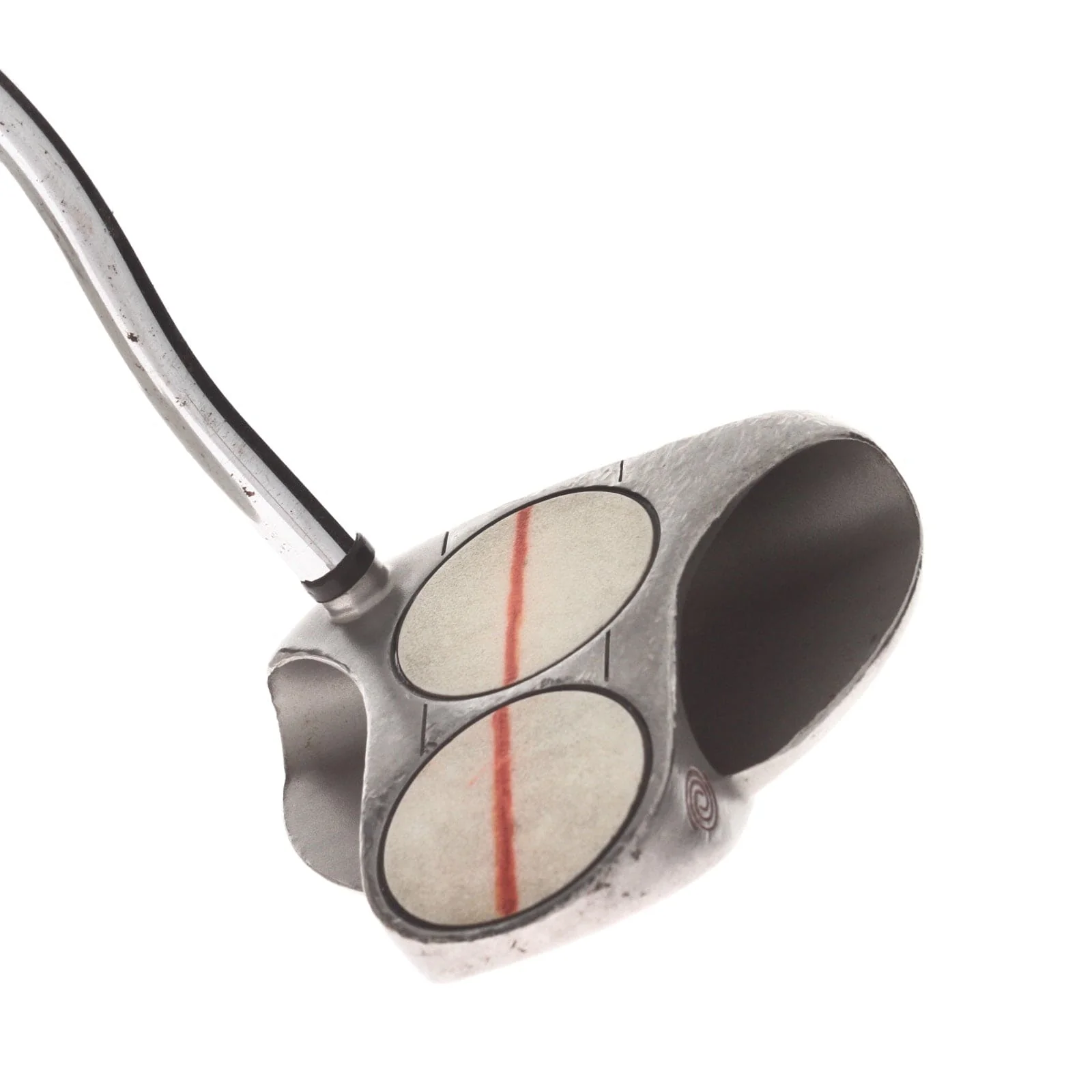Odyssey White Steel 2-Ball Mens Right Hand Putter 34" Mallet - Super Stroke Mid Slim 2.0 - Image 4