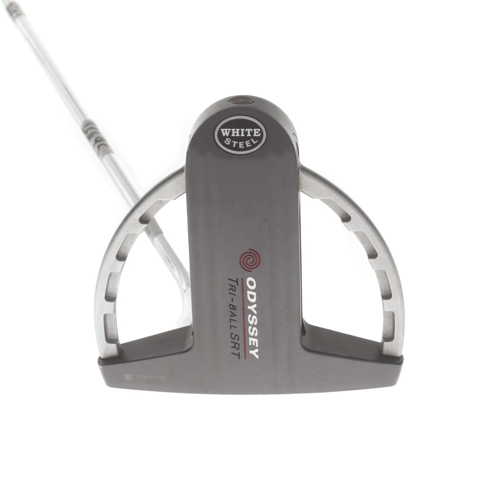 Odyssey White Steel Tri-Ball Mens Right Hand Putter 35" Mallet Odyssey White Steel - Odyssey - Image 2