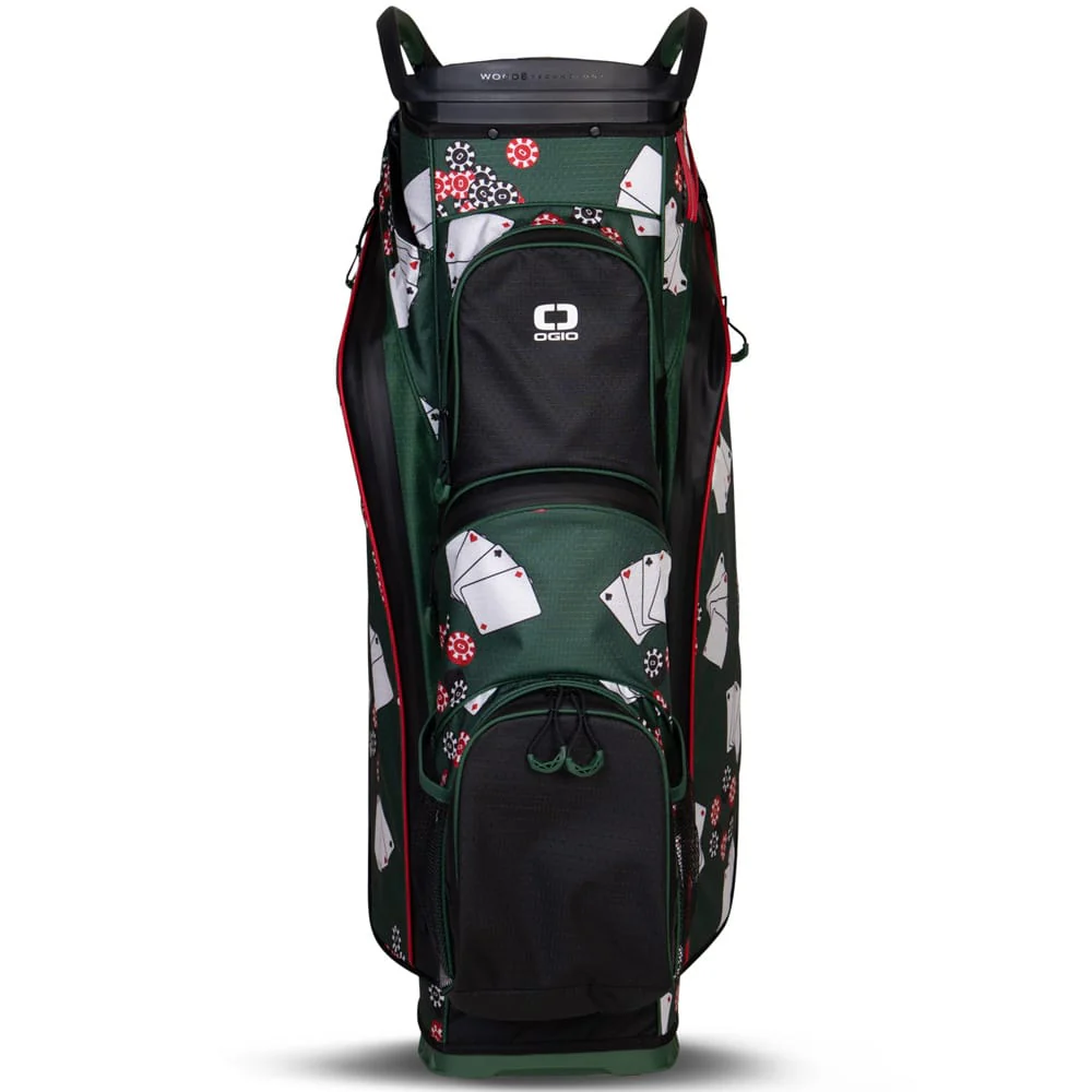 Ogio All Elements Silencer Waterproof Cart Bag - Poker - Image 3