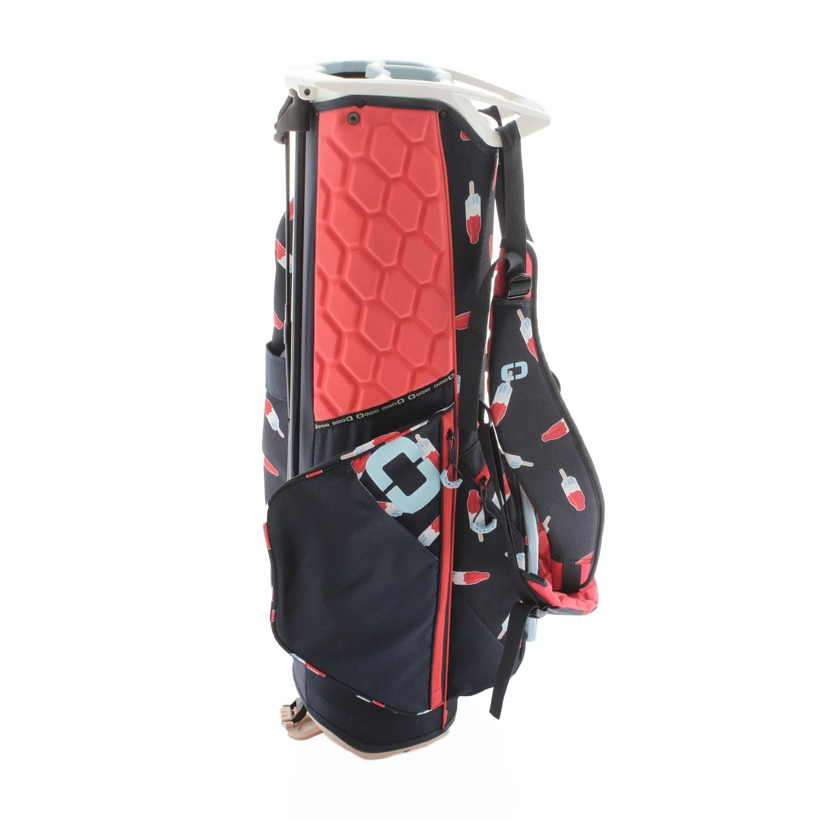 Ogio All Elements Silencer Stand Bag - Rocket Pop - Image 4