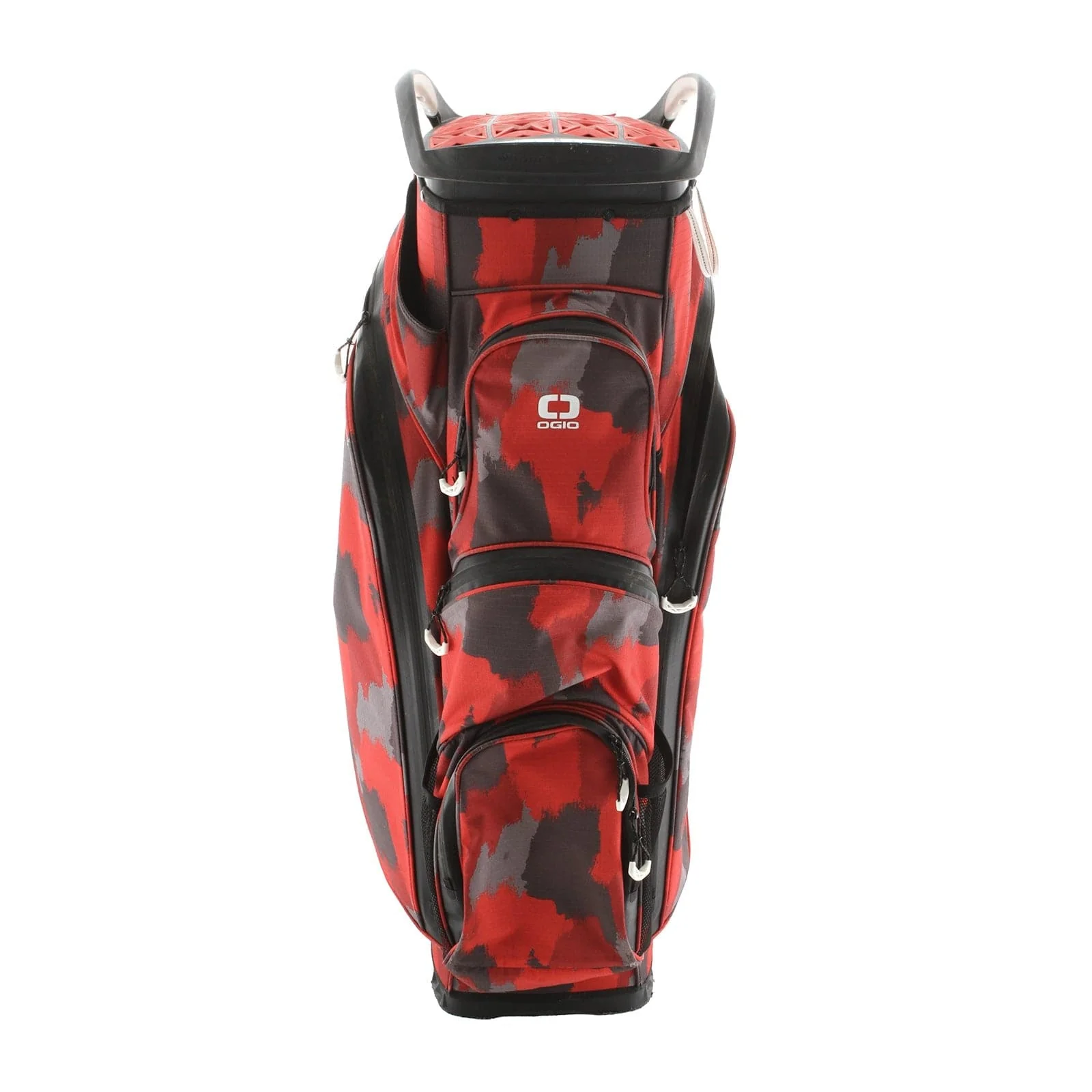 Ogio Cart Bag - Red/Black - Image 4