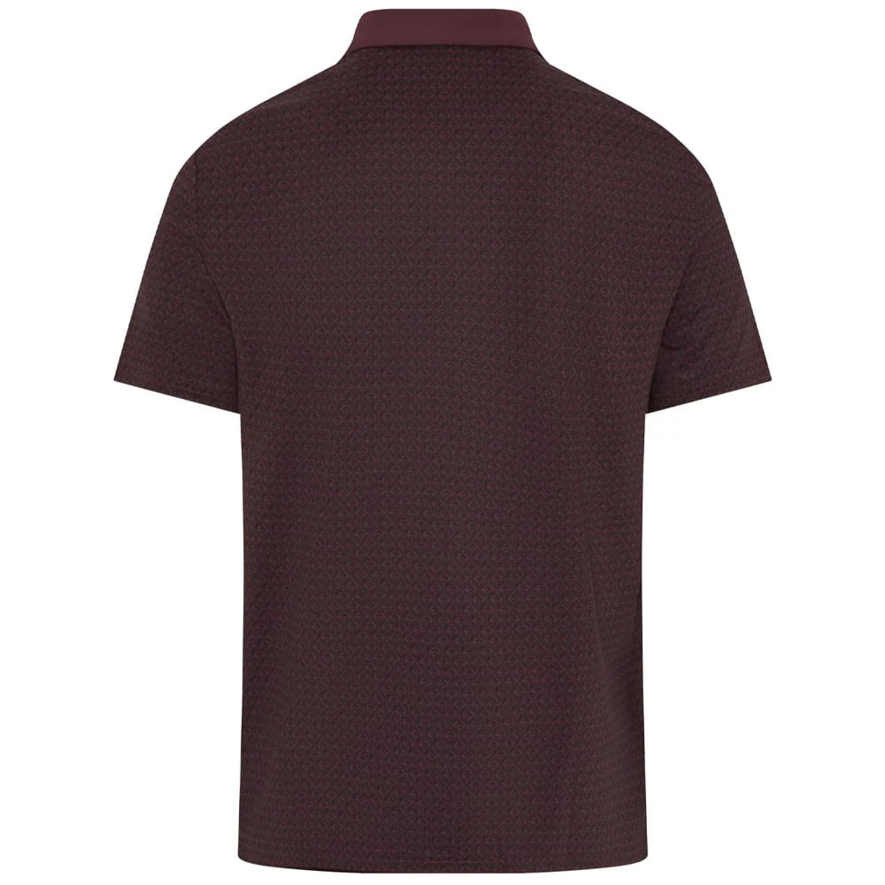 Original Penguin Pete's Tee Time Polo Shirt - Mauve Wine - Image 2