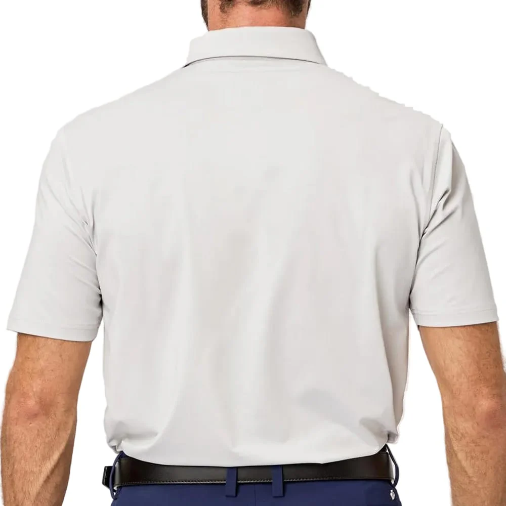 Oscar Jacobson Bullock Tour Polo Shirt - Aluminium - Image 2