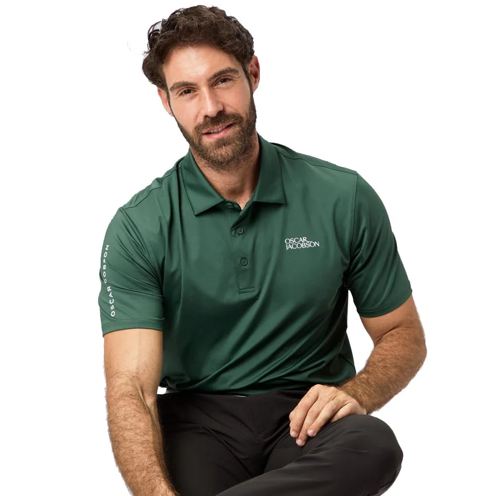 Oscar Jacobson Bullock Tour Polo Shirt - Pineneedle - Image 4