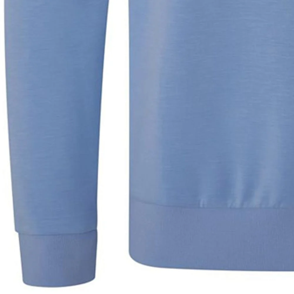 Oscar Jacobson Drew 1/4 Zip Pullover - Dodger Blue - Image 3