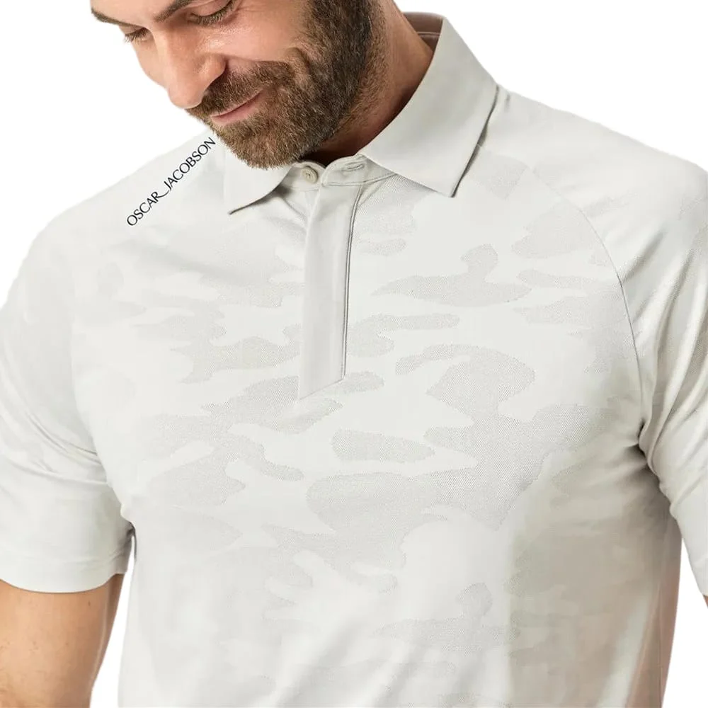 Oscar Jacobson Herald Polo Shirt - Aluminium - Image 4