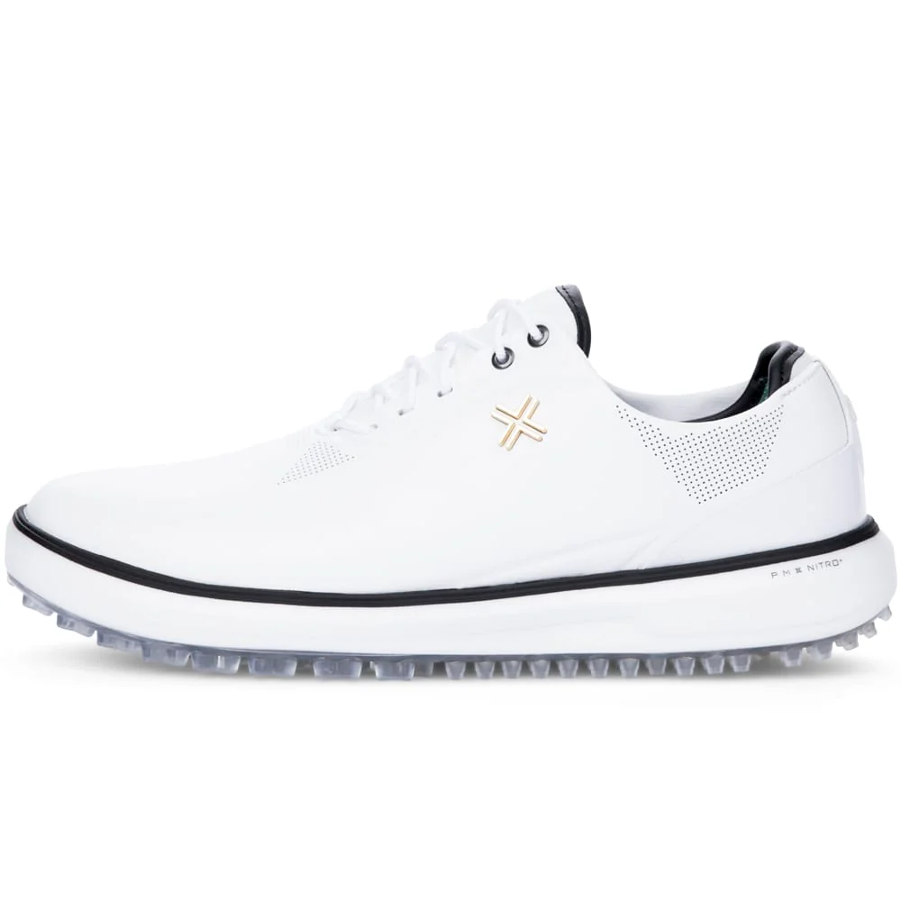 PAYNTR Match Day SC Waterproof Spikeless Shoes - White - Image 5
