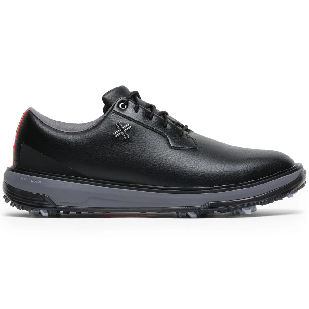 PAYNTR Reserve Classic Waterproof Spiked Shoes - Black/Steel Grey/Blaze