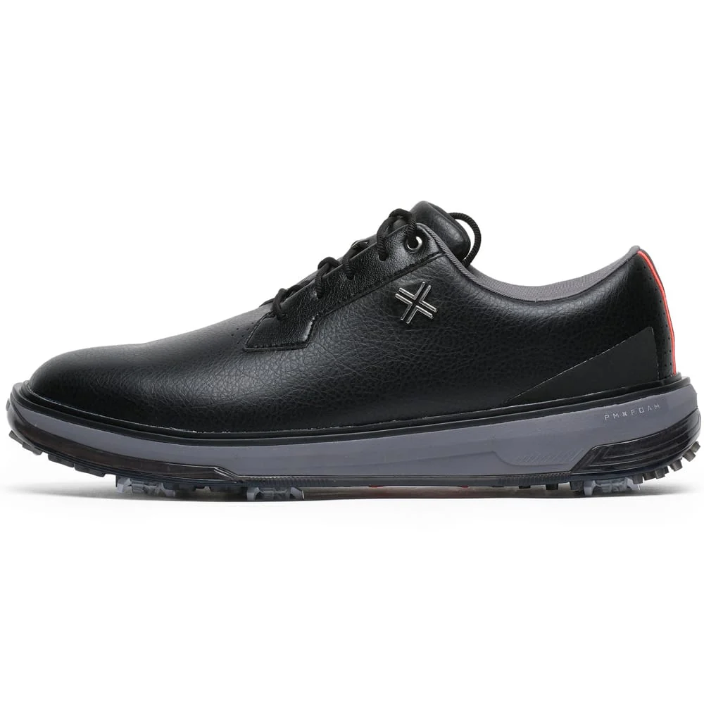 PAYNTR Reserve Classic Waterproof Spiked Shoes - Black/Steel Grey/Blaze - Image 4