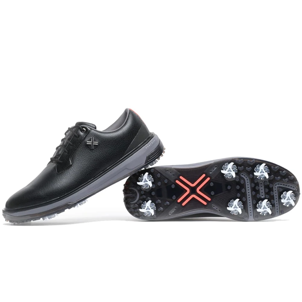 PAYNTR Reserve Classic Waterproof Spiked Shoes - Black/Steel Grey/Blaze - Image 6
