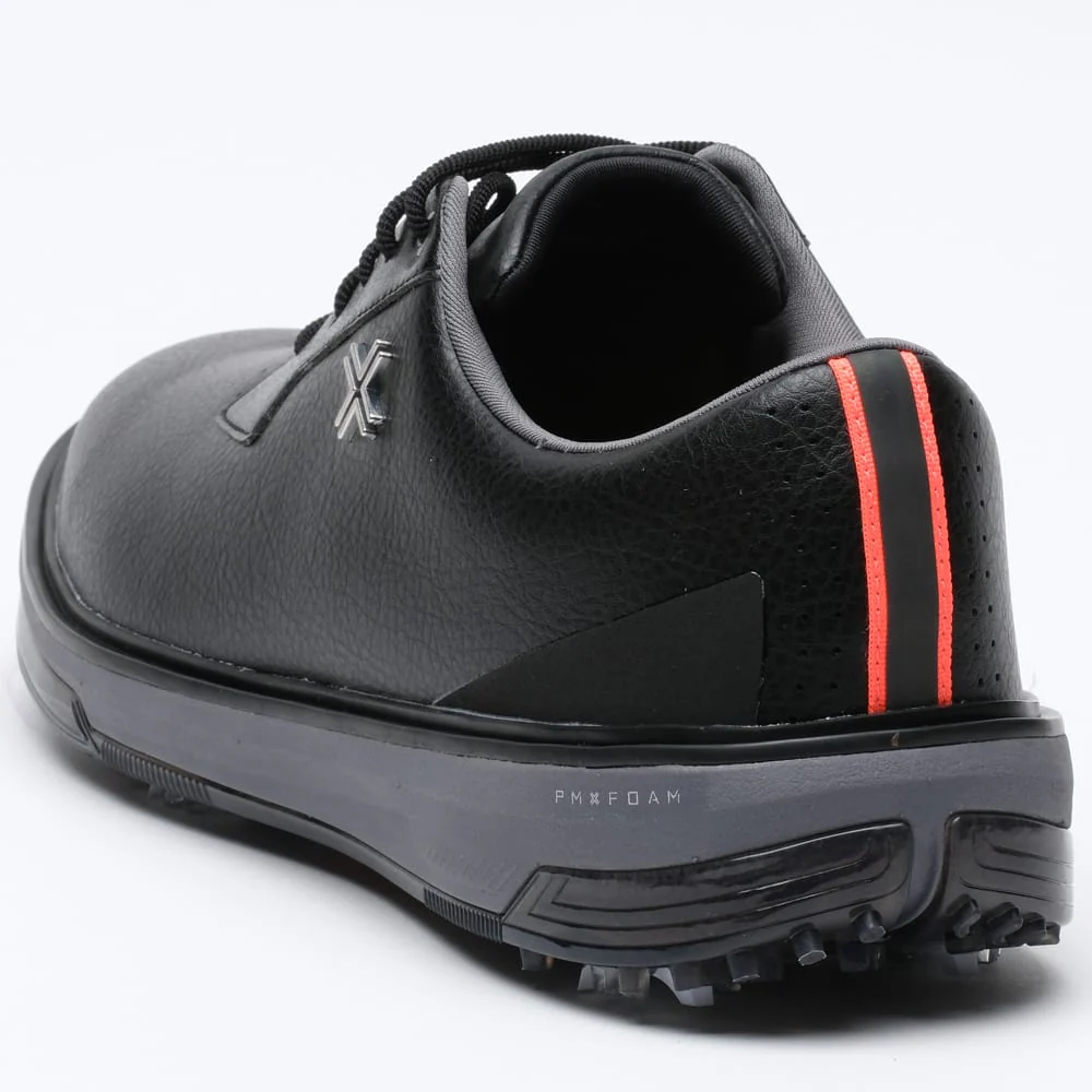 PAYNTR Reserve Classic Waterproof Spiked Shoes - Black/Steel Grey/Blaze - Image 8
