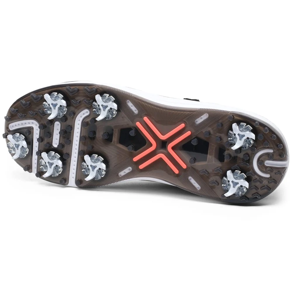 PAYNTR Reserve Classic Waterproof Spiked Shoes - White/Black/Blaze - Image 4