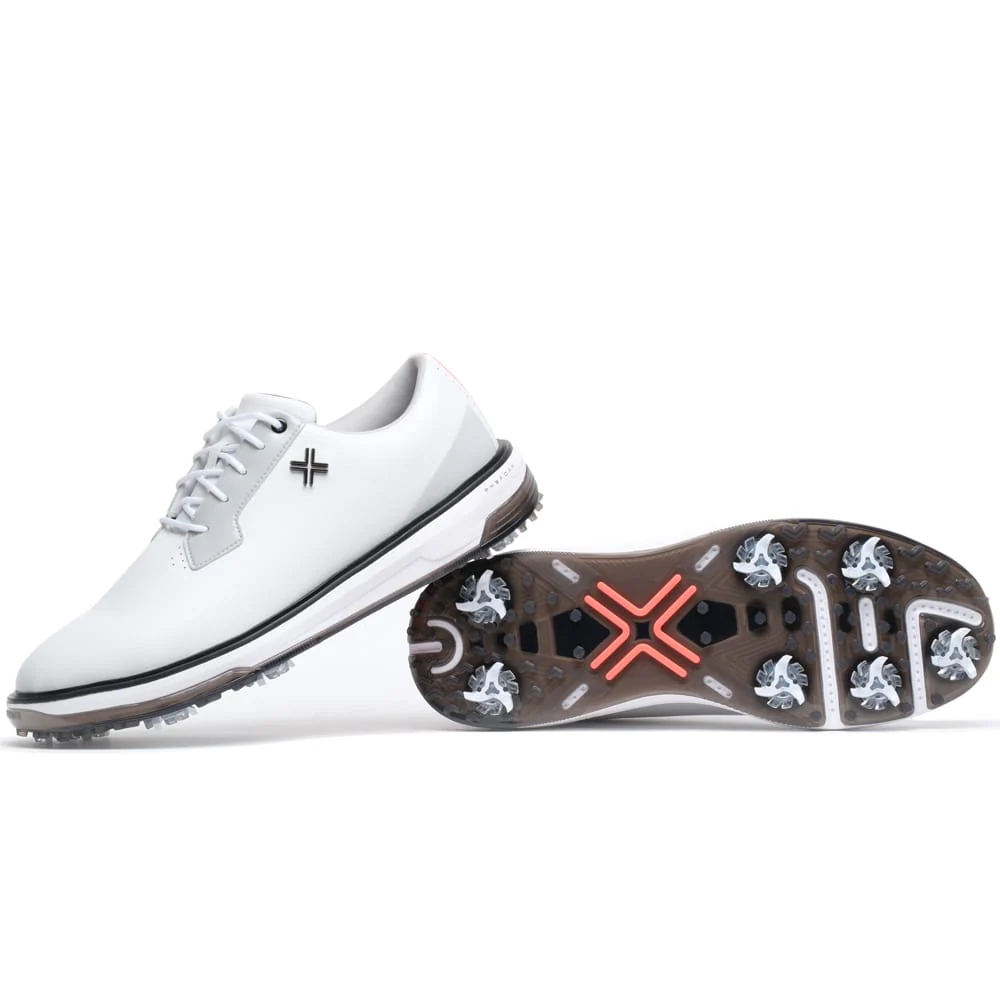 PAYNTR Reserve Classic Waterproof Spiked Shoes - White/Black/Blaze - Image 6
