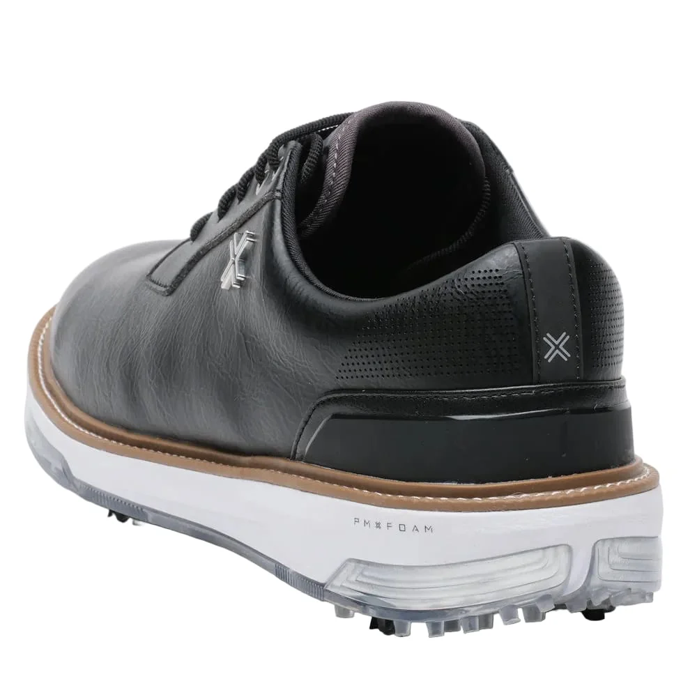 PAYNTR Reserve Classic Tour Waterproof Spiked Shoes - Black/White/Tan - Image 7