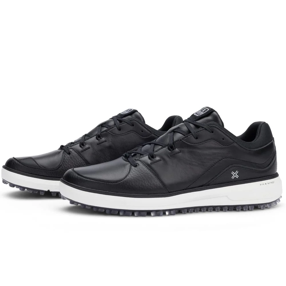 PAYNTR X Sport Classic LE Waterproof Spikeless Shoes - Black/White/Silver - Image 3