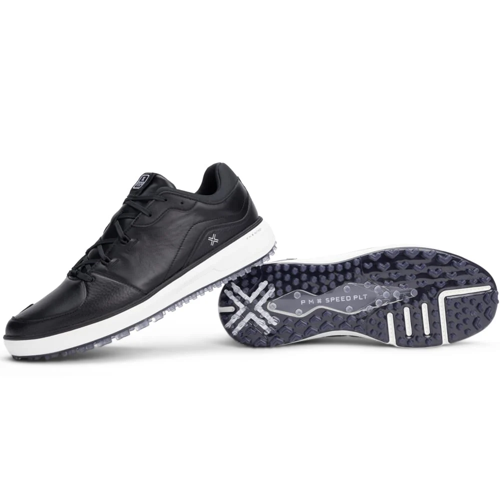 PAYNTR X Sport Classic LE Waterproof Spikeless Shoes - Black/White/Silver - Image 7