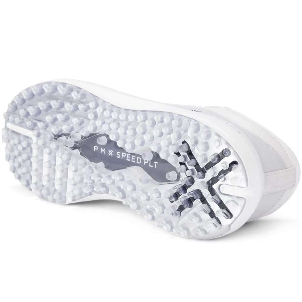 PAYNTR X Sport Classic LE Waterproof Spikeless Shoes - White/Black/Metallic Silver - Image 3