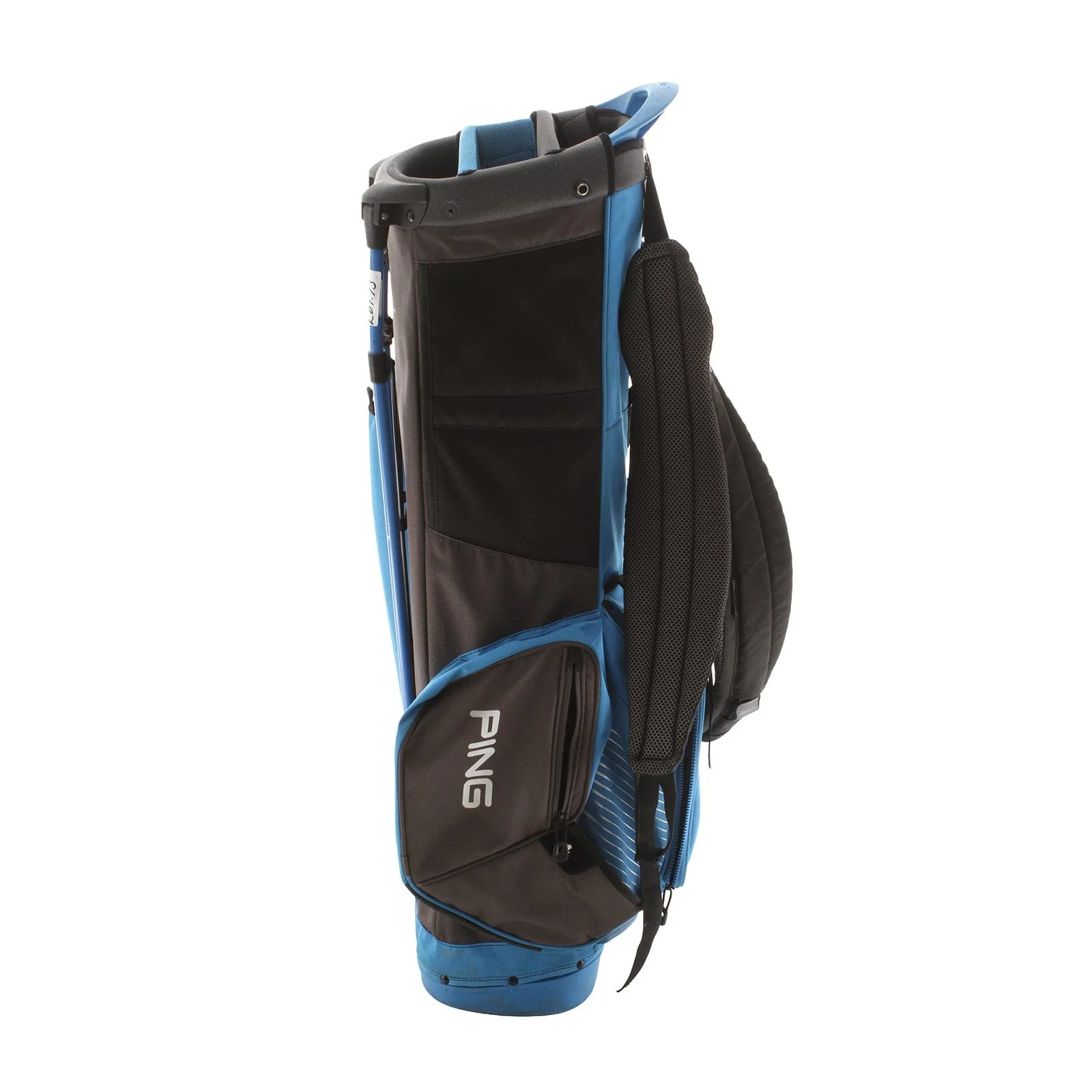 Ping 4 Series Stand Bag - Black/Blue/Grey - Image 3