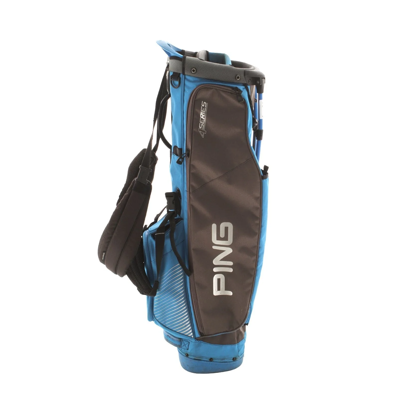 Ping 4 Series Stand Bag - Black/Blue - Image 2