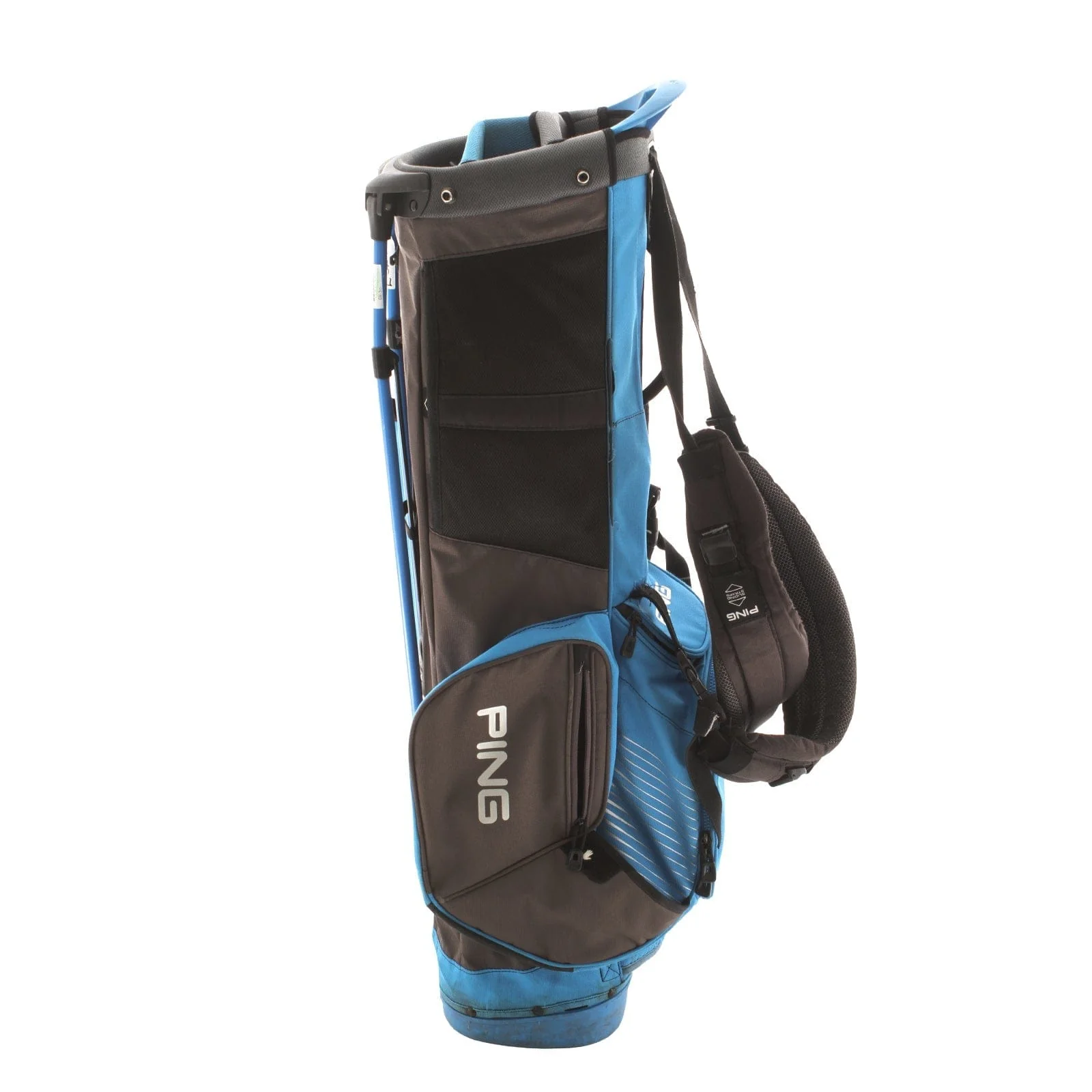Ping 4 Series Stand Bag - Black/Blue - Image 4