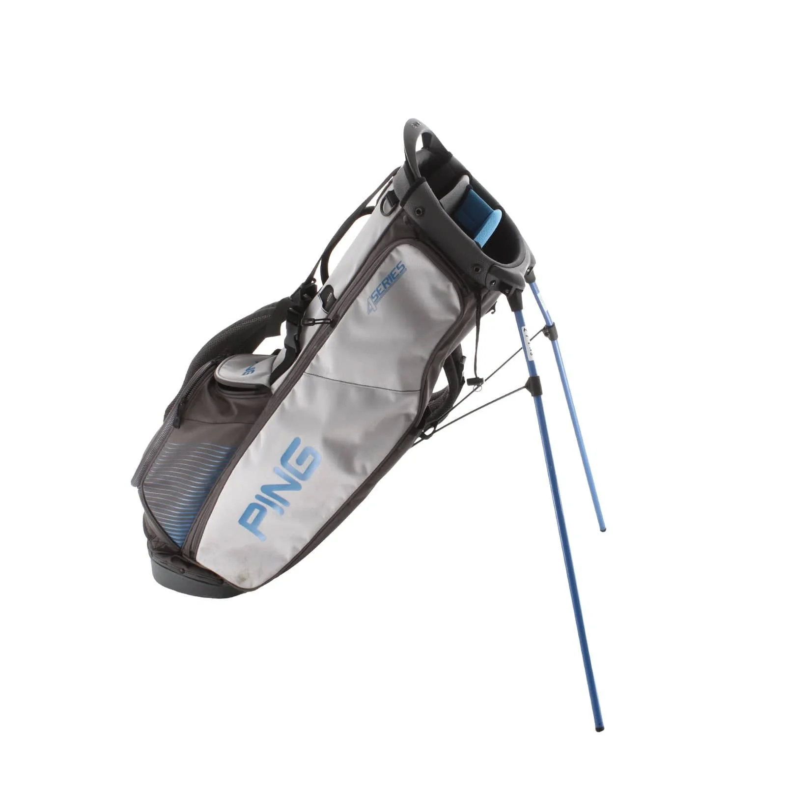 Ping 4 Series Stand Bag - Grey/Blue