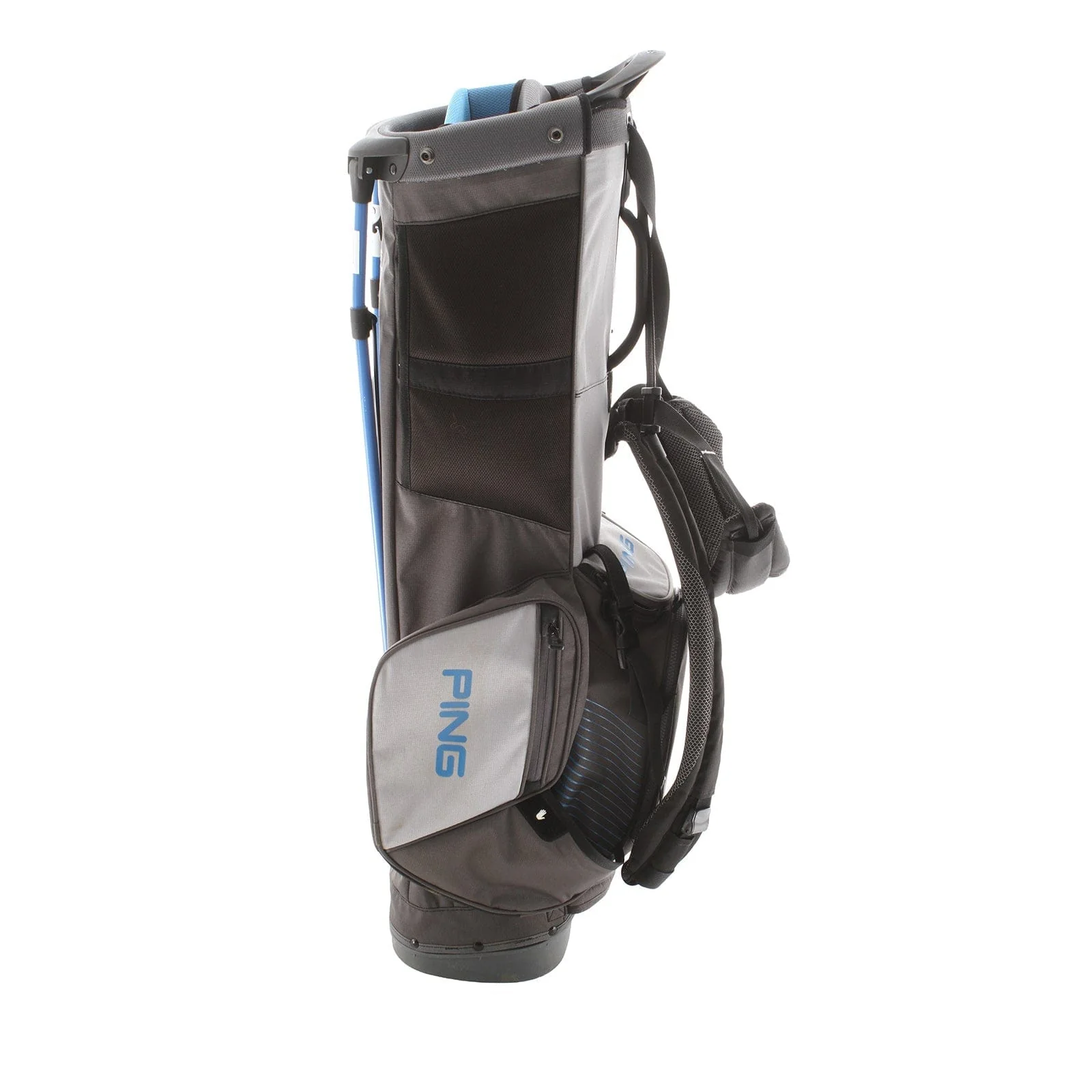 Ping 4 Series Stand Bag - Grey/Blue - Image 4