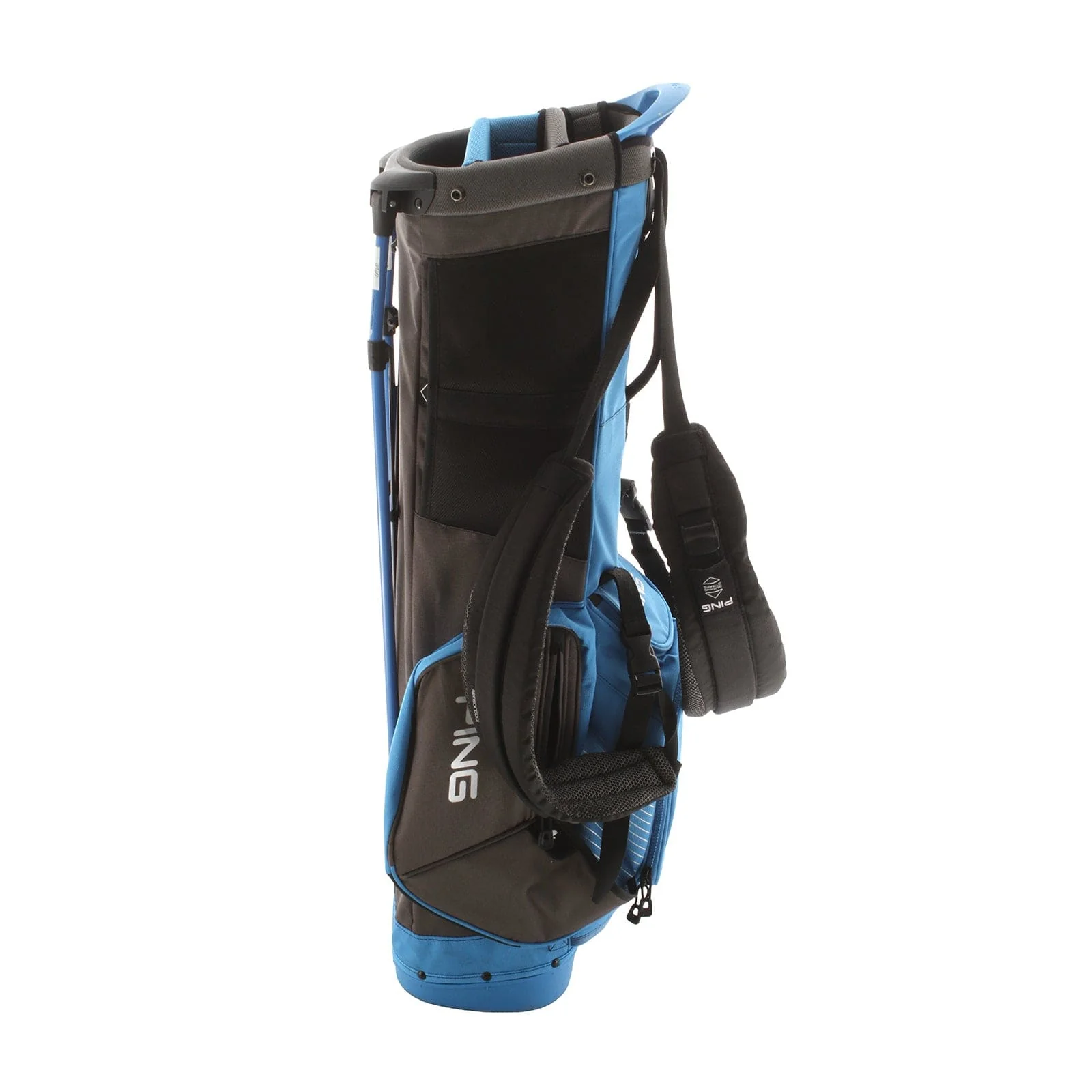 Ping 4 Series Stand Bag - Grey/Blue - Image 3