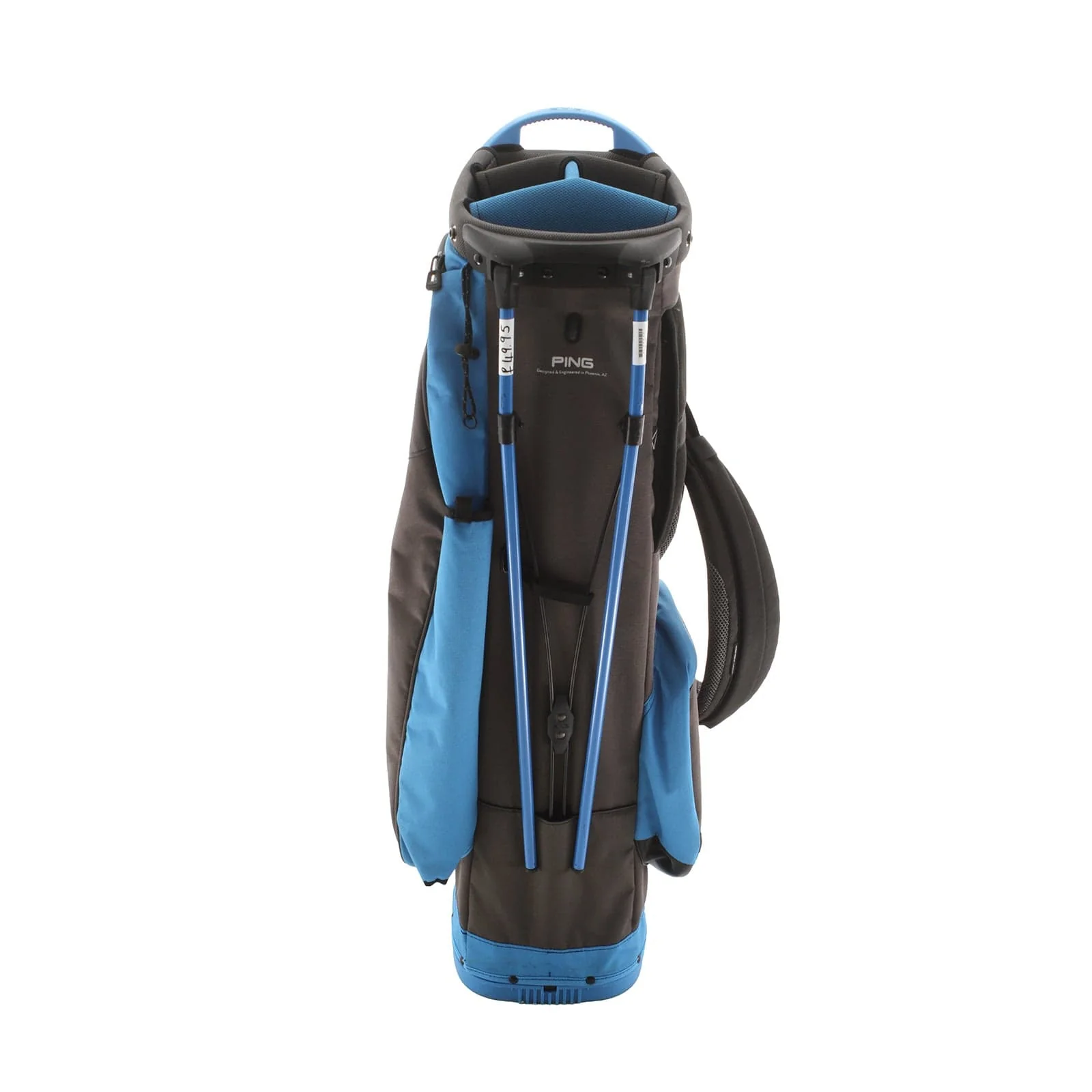 Ping 4 Series Stand Bag - Grey/Blue - Image 5